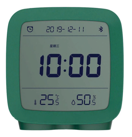 Умный будильник Xiaomi Qingping Bluetooth Alarm Clock CGD1 зеленый