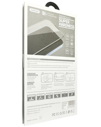 Защитное стекло для i-Phone 16 Pro 6.3&quot; Supglass XC-11 3D чёрное
