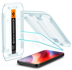 Защитное стекло для i-Phone 16 Pro Max 6.7&quot; Spigen Glas.tR EZ Fit (AGL07907) (2шт) прозрачное