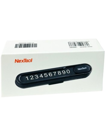 Парковочная карта Xiaomi NexTool Multifunctional Parking Plate NE20140 черная