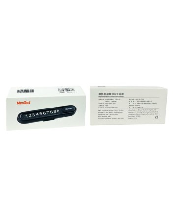 Парковочная карта Xiaomi NexTool Multifunctional Parking Plate NE20140 черная