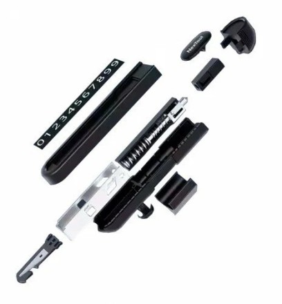 Парковочная карта Xiaomi NexTool Multifunctional Parking Plate NE20140 черная