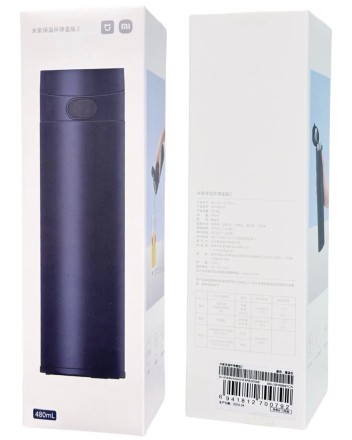 Термос Xiaomi Mijia flip Version2/480ML (MJTGB01PL)(с автоматическим замком) синий