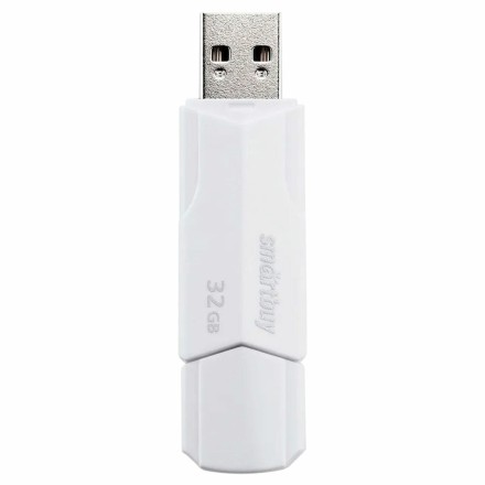 USB флеш накопитель SmartBuy 32GB Clue White (SB32GBCLU-W)