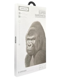 Защитное стекло для i-Phone 16 Pro Max 6.9&quot; Supglass XC-11 3D чёрное