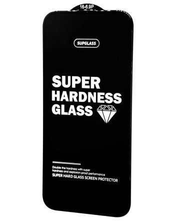 Защитное стекло для i-Phone 16 Pro Max 6.9&quot; Supglass XC-11 3D чёрное