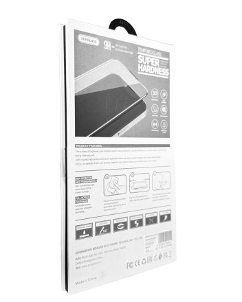 Защитное стекло для i-Phone 16 Pro Max 6.9&quot; Supglass XC-11 3D чёрное