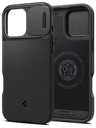 Накладка для i-Phone 16 Pro Max 6.7&quot; Spigen Optik Armor MagSafe (ACS08015) черный