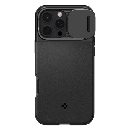 Накладка для i-Phone 16 Pro Max 6.7&quot; Spigen Optik Armor MagSafe (ACS08015) черный