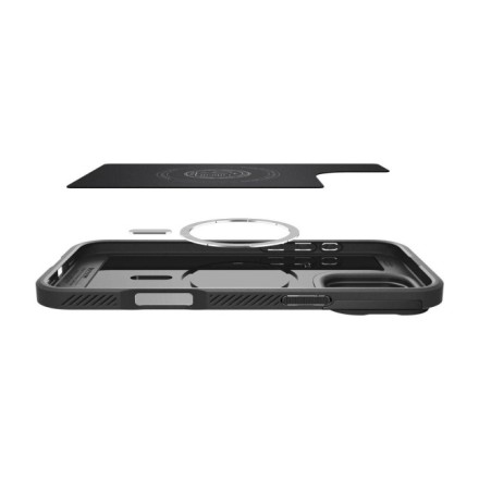 Накладка для i-Phone 16 Pro Max 6.7&quot; Spigen Optik Armor MagSafe (ACS08015) черный