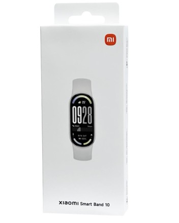 Фитнес-браслет Xiaomi Smart Band 10 (EU) серебристый