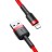 Usb Кабель-зарядка Lightning Baseus Cafule 3м (CALKLF-R09) красный