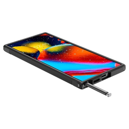 Накладка для Samsung S24 Ultra Spigen Tough Armor (ACS07300) черный