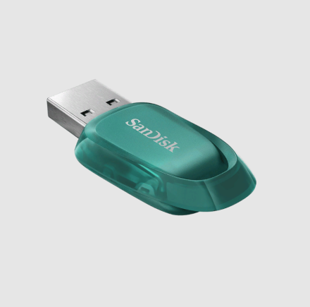 3.0 USB флеш накопитель SanDisk 128GB Ultra Eco морская волна SDCZ96-128G-G46