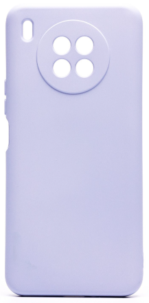 Накладка для Huawei Honor 50 Lite/Nova 8i Silicone cover без логотипа лаванда