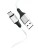Usb Кабель-зарядка Type-C Hoco X86 3A 1м мягкий силиконовый белый