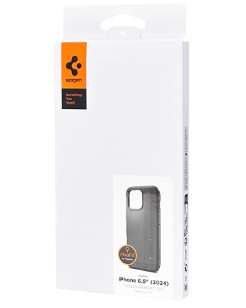 Накладка для i-Phone 16 Pro Max 6.7&quot; Spigen Tough Armor MagSafe (ACS08013) черный