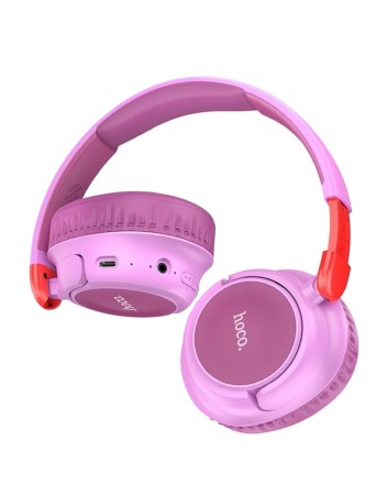 Стереонаушники Bluetooth полноразмерные HOCO W43 фиолетовые