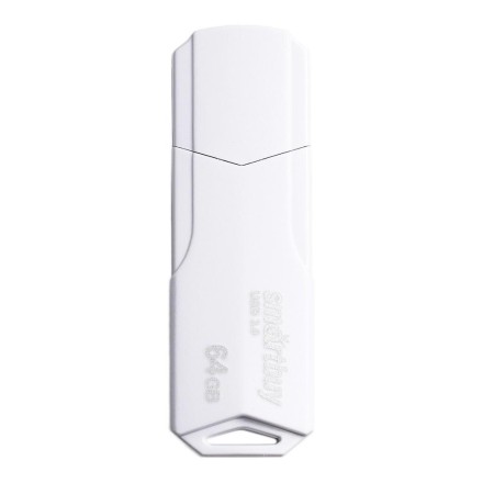3.1 USB флеш накопитель SmartBuy 64GB CLUE White (SB64GBCLU-W3)
