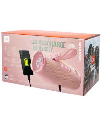 Bluetooth колонка JBL Charge 6 розовая