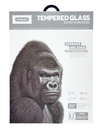 Защитное стекло для iPad Mini 6/7 8.3&quot; Supglass XC-20 3Dпрозрачное