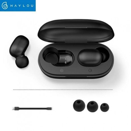 Беспроводные наушники TWS Haylou GT1 BT5.0/43mAh (310mAh)/4ч черные
