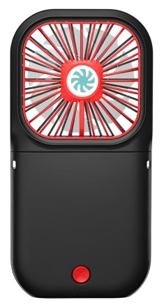 Вентилятор портативный + powerbank 3000mAh Xiaomi F20 черный