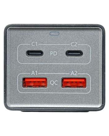 Удлинитель настольный с быстрой зарядкой SPETIME Gan3 Pro 65W EU черный