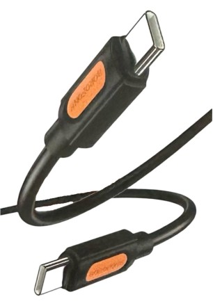 Usb Кабель-зарядка Type-C на Type-C Borofone BX114 60W 1м силиконовый черный