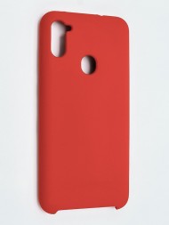Накладка для Samsung Galaxy A11/M11 Silicone cover красная