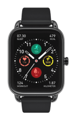 Умные часы Haylou RS4 PLUS LS11 не на магнитной застежке черные