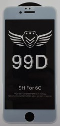 Защитное стекло для i-Phone 6/6s 99D белое