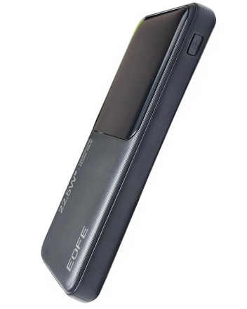 Powerbank EOFE G101 10000mAh 3A /22.5W 2USB/Type-C с дисплеем чёрный