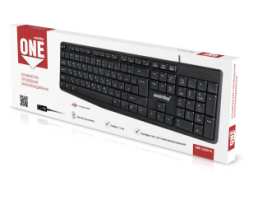 Клавиатура проводная мультимедийная Smartbuy ONE 220 USB черная (SBK-220U-K)/20