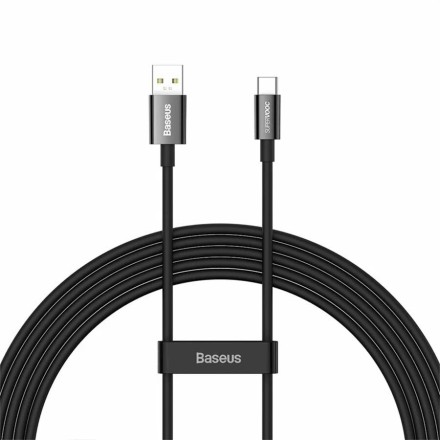 Usb Кабель-зарядка TYPE-C Baseus Superior 65W 2м (CAYS001001) черный