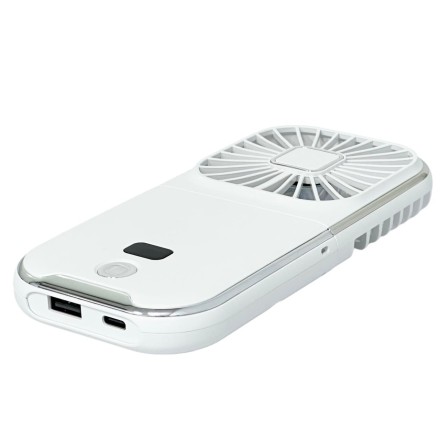 Вентилятор портативный + powerbank 3000mAh Xiaomi F30 Pro белый