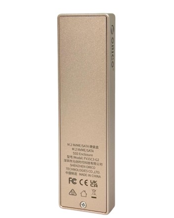 Внешний корпус для M2 NVMe/NGFF(SATA) Orico FV15C3-G2 USB-C3.2 серый