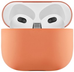 Силиконовый чехол для AirPods 3 оранжевый