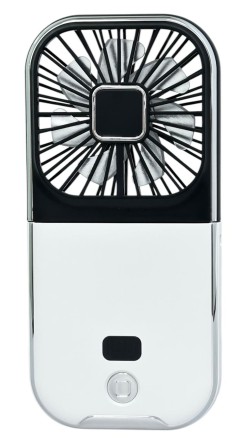 Вентилятор портативный + powerbank 3000mAh Xiaomi F30 Pro бело-черный