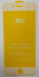 Защитное стекло для i-Phone 6/6s 9D белое