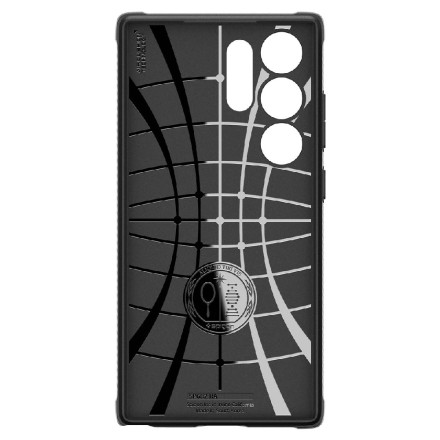 Накладка для Samsung S24 Ultra Spigen Rugged Armor (ACS07286) матовый черный