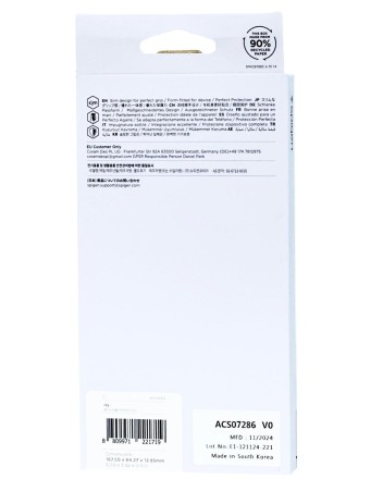 Накладка для Samsung S24 Ultra Spigen Rugged Armor (ACS07286) матовый черный