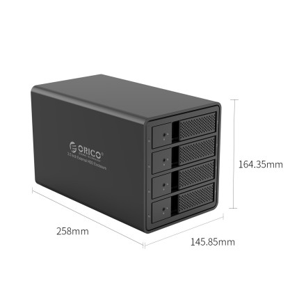 Внешний корпус для HDD/SSD 3.5&quot; Orico 9548RU3 черный