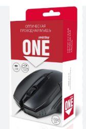 Мышь проводная Smartbuy ONE 210-K черная (SBM-210-K) / 100