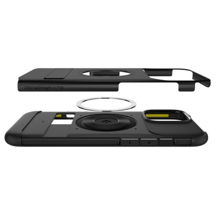 Накладка для i-Phone 16 Pro 6.3&quot; Spigen Slim Armor MagSafe (ACS08164) черный