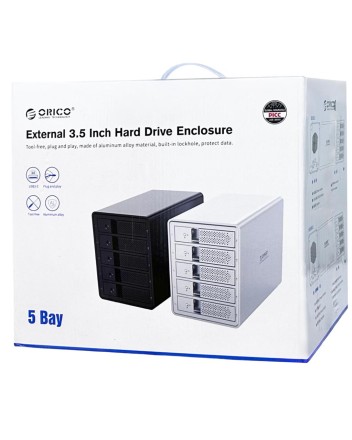 Внешний корпус для HDD/SSD 3.5&quot; Orico 9558U3 черный