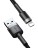 Usb Кабель Lightning Baseus Cafule 1м (CALKLF-BG1) чёрно-серебристый