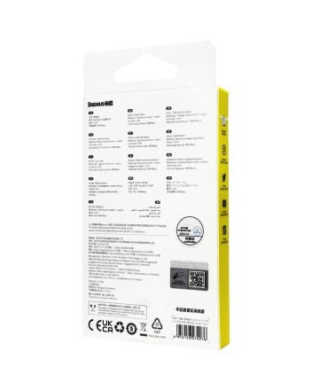 Usb Кабель Lightning Baseus Cafule 1м (CALKLF-BG1) чёрно-серебристый