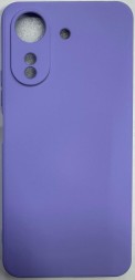 Накладка для Xiaomi Redmi 13C Silicone cover без логотипа лаванда