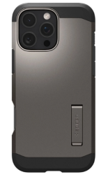 Накладка для i-Phone 16 Pro Max 6.7&quot; Spigen Tough Armor MagSafe (ACS08012) серый